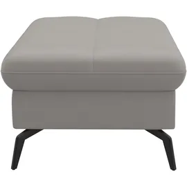 sit&more Polsterhocker Amica mit Stauraum 102 x 47 x 69 cm Grau