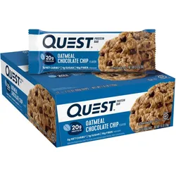 Quest Nutrition Quest Bars (12x60g) Oatmeal Chocolate Chip EINHEITSFARBE 12 x 60 g