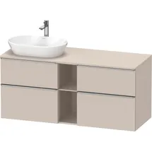 Duravit D-Neo Konsolenwaschtischunterbau wandhängend Taupe Matt 1400x550x664 mm - DE4970L70910000 DE4970L70910000