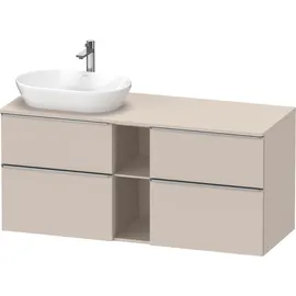 Duravit D-Neo Konsolenwaschtischunterbau wandhängend Taupe Matt 1400x550x664 mm - DE4970L70910000 DE4970L70910000