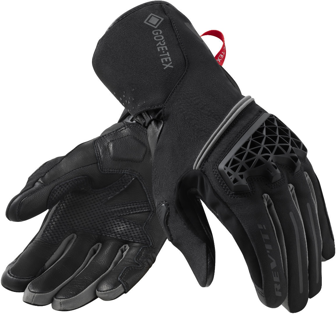 Revit Contrast GTX wasserdichte Motorradhandschuhe, schwarz, Größe L für Männer