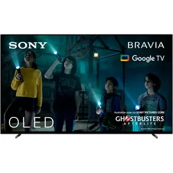 SONY OLED-Fernseher, F (A-G), schwarz (titanschwarz), 65, Fernseher, Smart-TV, TRILUMINOS PRO, BRAVIA CORE, mit exklusiven PS5-Features