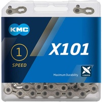 KMC X101 Kette, Silber, 112 Link
