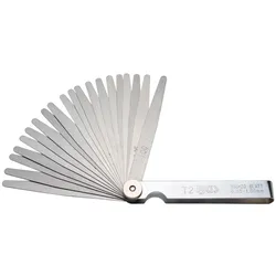 BGS 3083 Präzisions Fühlerlehre 20 Blatt metrisch Material Edelstahl