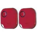 Shelly Bluetooth Schalter u. Dimmer, Blu Button1, Plug&Play, rot, 2er Set