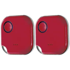 Shelly Bluetooth Schalter u. Dimmer, Blu Button1, Plug&Play, rot, 2er Set