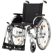 Bischoff & Bischoff Pyro Start Plus Leichtgewichtrollstuhl mit Trommelbremse Blau Sitzbreite 37 cm