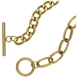 LASCANA Chunky Armkette goldfarben 563050C00 Größe Edelstahl