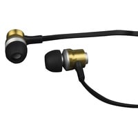 Grundig 8711252863535 Stereo-Kopfhöhrer Metal pro mit Mikrofon schwarz/Gold, Schwarz und Gold, One Size