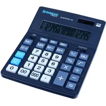 Donau Elektronik Tischrechner Schwarz