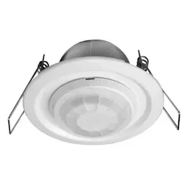 Grothe 94501 Decke PIR-Bewegungsmelder 360 ° Relais Weiß IP20 (Schaltbox), IP40 (Sensor)