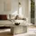 moebel17 Luminous Beige Grau Holz 120 x 40 x 60 cm