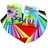 Folia Riesen-Tonpapierblock 24 x 34 cm 50 Blatt 130 g/m2 farbig sortiert