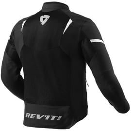 RevIt! Revit Hyperspeed 2 GT Air Textiljacke, schwarz-weiss, Größe L