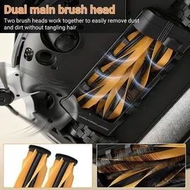 bpbdzz 27 Stück Zubehör für Mova Z60 Ultra Roller Complete Saugroboter, 1 Roller Wischtücher, 2 Hauptbürsten, 4 Filter, 6 Staubbeutel, 6 Seitenbürsten, 6 Flach-duftstein, 1 Reinigungsbürste