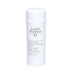 Louis Widmer Deo Crème sans Sels d'Aluminium | Sans Parfum 40 ml