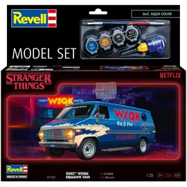 REVELL GMC WSQK Squawk Van Stranger Things 1:25
