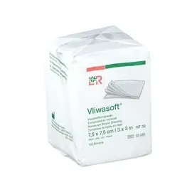Lohmann & Rauscher Vlieskompressen 7,5 x 7,5 cm