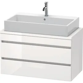 Duravit Waschtischunterschrank Com DuraStyle 90x47,8cm, tau/we ma, f Kons, 2 Schub.