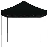 vidaXL Partyzelt Faltbar Pop-Up Schwarz 440x292x315 cm