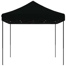 vidaXL Partyzelt Faltbar Pop-Up Schwarz 440x292x315 cm