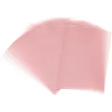 PATIKIL 60 Blätter Pergamentpapier 15.24 x 10.1cm, Transparentpapier Bedruckbar Pergamentpapier 100GSM für Einladungsdruck, Pink