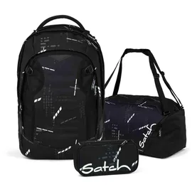 Satch match plus Ninja Matrix 3 tlg. inkl. Mäppchen und Sporttasche