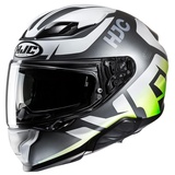 HJC Helmets HJC, Integraler Motorradhelm F71 BARD, MC4HSF L