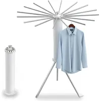 Relaxdays Oktopus Weiß/Silber