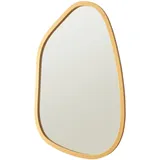 [en.casa] Wandspiegel Filiano 80 x 58 cm Gold