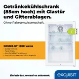 GGV Exquisit Exquisit GKS120-GT-160C weiß (810930502)