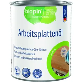 Biopin Naturfarben Arbeitsplattenhartöl farblos 0,5 l