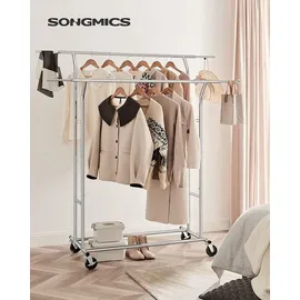 Songmics Garderobenständer HSR12S Silber