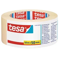 tesa ECONOMY Kreppband beige 50,0 mm x 50,0 m 1 Rolle