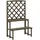 vidaXL Blumentreppe mit Rankgitter 70 x 42 x 115 cm Grau