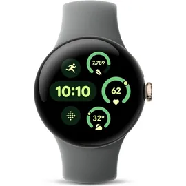 Google Pixel Watch 3 45 mm Bluetooth + LTE matte hazel Sportarmband hazel