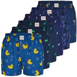 Phil & Co. Berlin Boxershorts mischfarben XXL 6er Pack