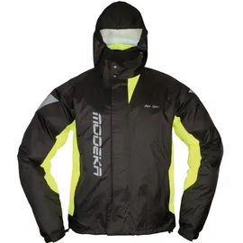 Modeka AX-Dry II Regenjacke - schwarz-neongelb - L