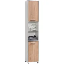 Procontour Betty Hochschrank 35 x 192 cm Weiß Holz