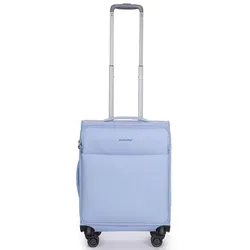 Stratic Stratic Light Plus 4 Rollen Kabinentrolley 55 cm light blue