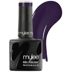 Mylee Gel-Nagellack Paperclip Work Drinks 10 ml Schwarz 
