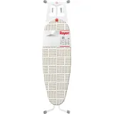 Rayen Bügelbrett Premium-sortiment Höhenverstellbar Rutschfester Gummi An Den Beinen Bedruckte Hülle Größe: 120 X 40 Cm - Rayen