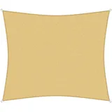 Gartenia Sunprotect sunprotect 12018 Professional Sonnensegel, 7 x 5,5 m, Rechteck, Wind- & wasserdurchlässig, beige