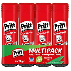 4 Pritt ORIGINAL Klebestifte 22,0 g