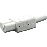 Martin Kaiser Kaiser 789/ws/C Heißgeräte-Steckverbinder 789 Buchse, gerade Gesamtpolzahl: 2 + PE 10A Weiß