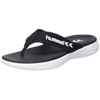 hummel Unisex Comfort Flip Flop Sandale, Schwarz, 40 EU - 40 EU