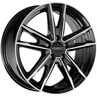 Dezent KF black/polished 6.5x16 ET45 - LK5/108 ML63.4