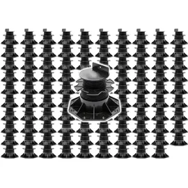 XPOtool Stelzlager Set 100 x 60-138 mm grau