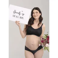 Anita Maternity Essential Lace Still-BH Spitze floral, für Damen BH 1er Pack in Anthrazit S