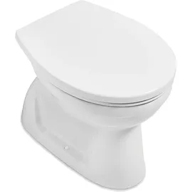 Villeroy & Boch Stand-Tiefspül-WC Villeroy & Boch NEWO, spülrandlos, Abgang senkrecht - 4659R101